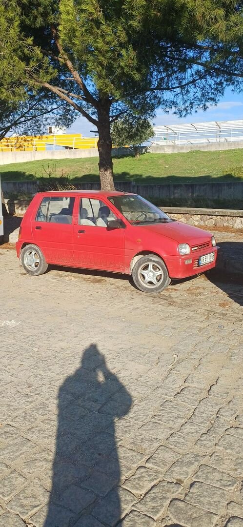 Sahibinden Daihatsu Cuore 0.9 GLX 1992 Model Balıkesir 125.000 km Kırmızı 2