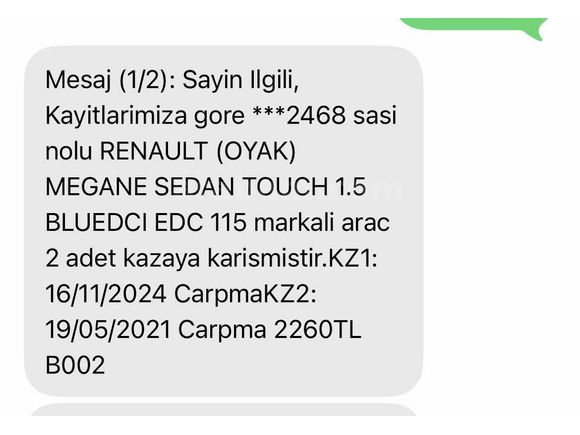 Hatasız Boyasız Servis Bakımlı 
