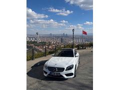 Sahibinden Mercedes - Benz C 200 BlueTEC AMG 2016 Model Ankara 190.000 km Beyaz