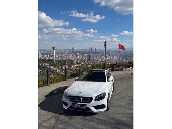 Sahibinden Mercedes - Benz C 200 BlueTEC AMG 2016 Model Ankara 190.000 km Beyaz