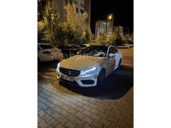 Mercedes - Benz C 200 D AMG 2015 Model HATASIZ BOYASIZ TRAMERSİZ   