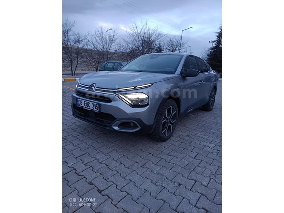 Sahibinden Citroen e-C4 X Shine Bold 2024 Model  25.000 km Gri (Gümüş)