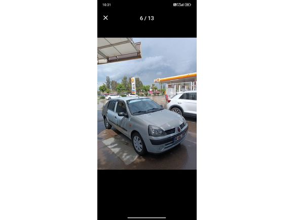 Sahibinden Renault Clio 1.4 Expression 2004 Model  254.000 km Gri (Gümüş)
