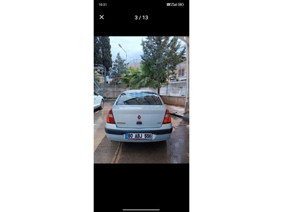 Sahibinden Renault Clio 1.4 Expression 2004 Model  254.000 km Gri (Gümüş)