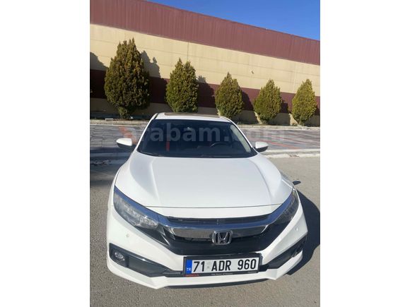 Sahibinden Honda Civic 1.6i VTEC Eco Elegance 2019 Model  112.000 km Beyaz