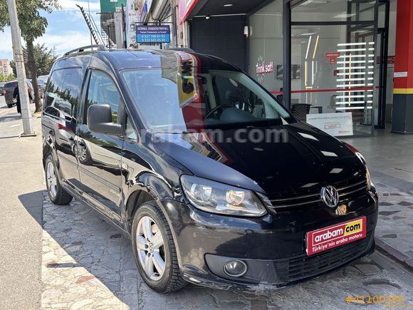 Volkswagen Caddy 2.0 TDI Sportline 2012 OTOMATİK 227.159 km Siyah