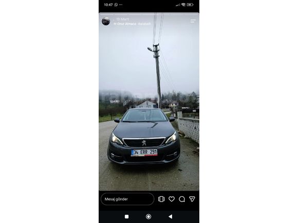 Sahibinden Peugeot 308 1.5 BlueHDI Style Tech 2021 Model