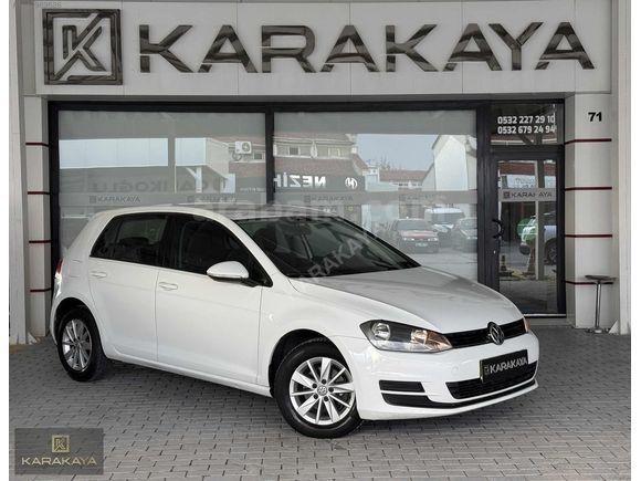 2014 VW GOLF MİDLİNE PLUS 137.000 KM (HATASIZ+BOYASIZ+TRAMERSİZ)