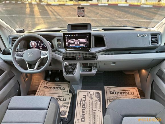 2025CRAFTER "0"KM EXTRA UZUN BALON FABRİKASYON KOLTUKLU