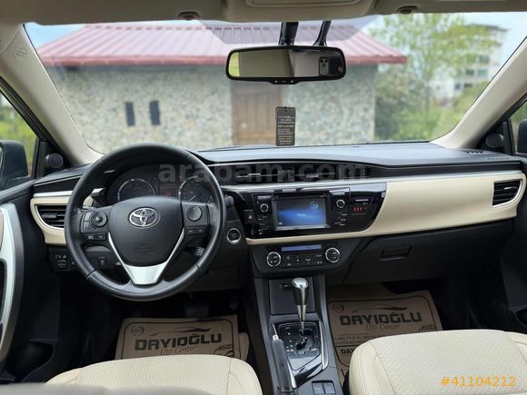 2015 COROLLA PREMİUM OTOMATİK 1.6 SERVİS BAKIMLI FULL DONANIM
