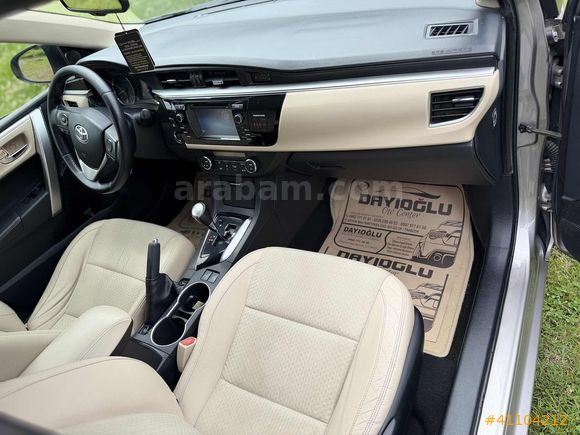 2015 COROLLA PREMİUM OTOMATİK 1.6 SERVİS BAKIMLI FULL DONANIM