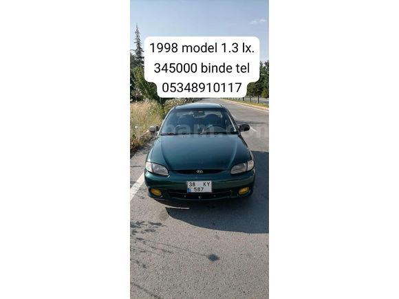 Sahibinden Hyundai Accent 1.3 LS 1998 Model