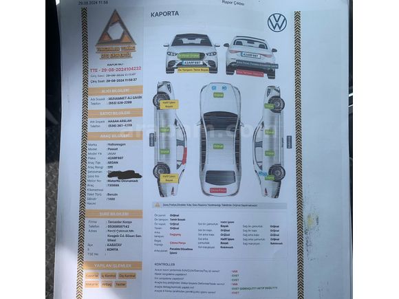 Sahibinden Volkswagen Passat 1.5 TSi Impression 2020 Model 