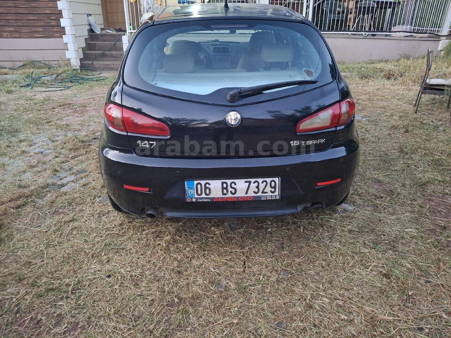 Sahibinden Alfa Romeo 147 1.6 TS Progression 2009 Model Antalya 49.000 km Siyah 4