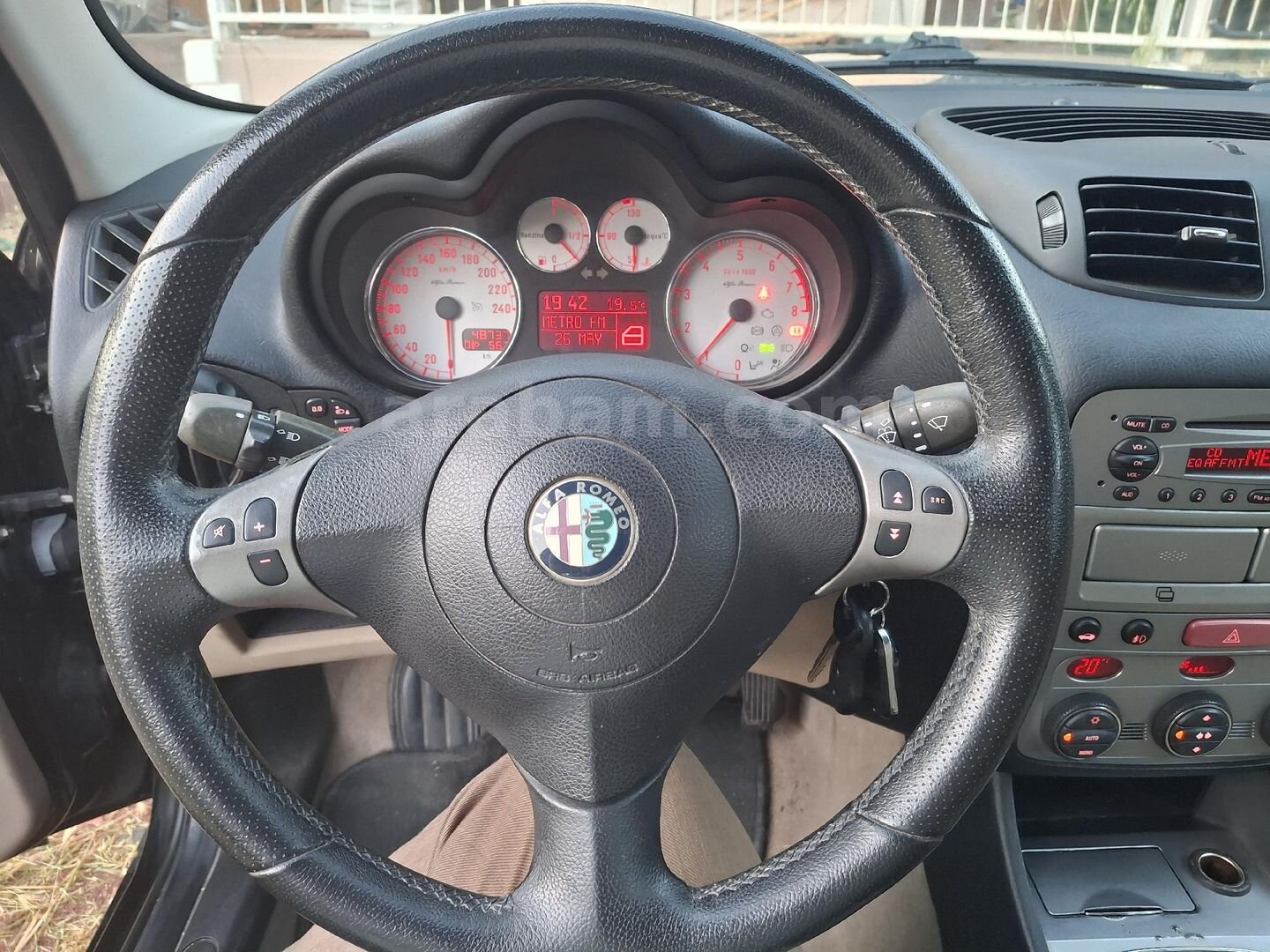Sahibinden Alfa Romeo 147 1.6 TS Progression 2009 Model Antalya 49.000 km Siyah 6