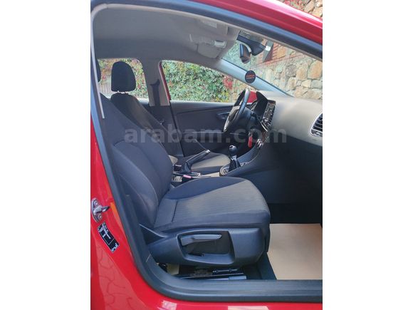 2013 SEAT LEON 1.6 DİZEL MANUEL CR STYLE KIRMIZI *140 BİN KM*