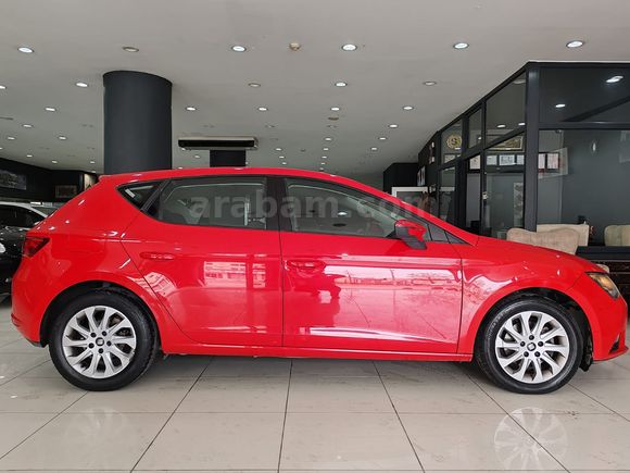 2013 SEAT LEON 1.6 DİZEL MANUEL CR STYLE KIRMIZI *140 BİN KM*