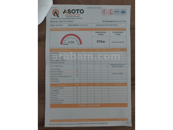 SAHİBİNDEN TOYOTA AURİS 1.6 Active Skypack ACİL SATILIK!!!!