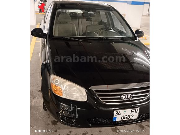 Sahibinden Kia Cerato 1.6 LX Basic 2009 Model İstanbul 170.000 km Siyah