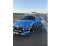 Fabrika garantisi devam ediyor Sahibinden Hyundai Kona 1.6 CRDI Elite Smart 2019 Model İstanbul 53.000 km Mavi