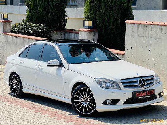 MERCEDES C180 AMG CAM TAVAN TEMİZ BAKIMLI
