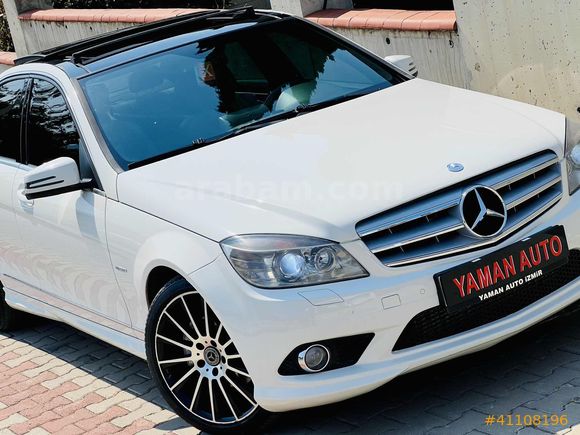 MERCEDES C180 AMG CAM TAVAN TEMİZ BAKIMLI