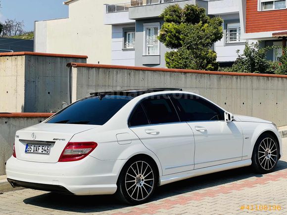 MERCEDES C180 AMG CAM TAVAN TEMİZ BAKIMLI