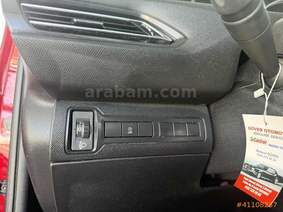 2020 PEUGEOT 308 - STYLE TECH CAM TAVAN - EAT8 - 82 BİN KM