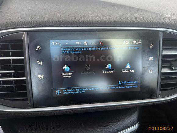 2020 PEUGEOT 308 - STYLE TECH CAM TAVAN - EAT8 - 82 BİN KM
