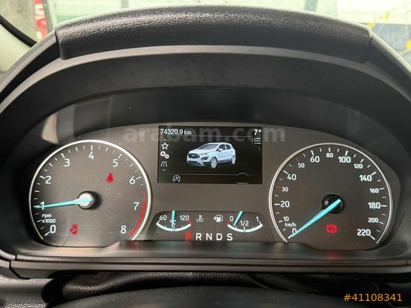 2022 MODEL - FORD ECOSPORT - STYLE - OTOMATİK - 75 BİN KM