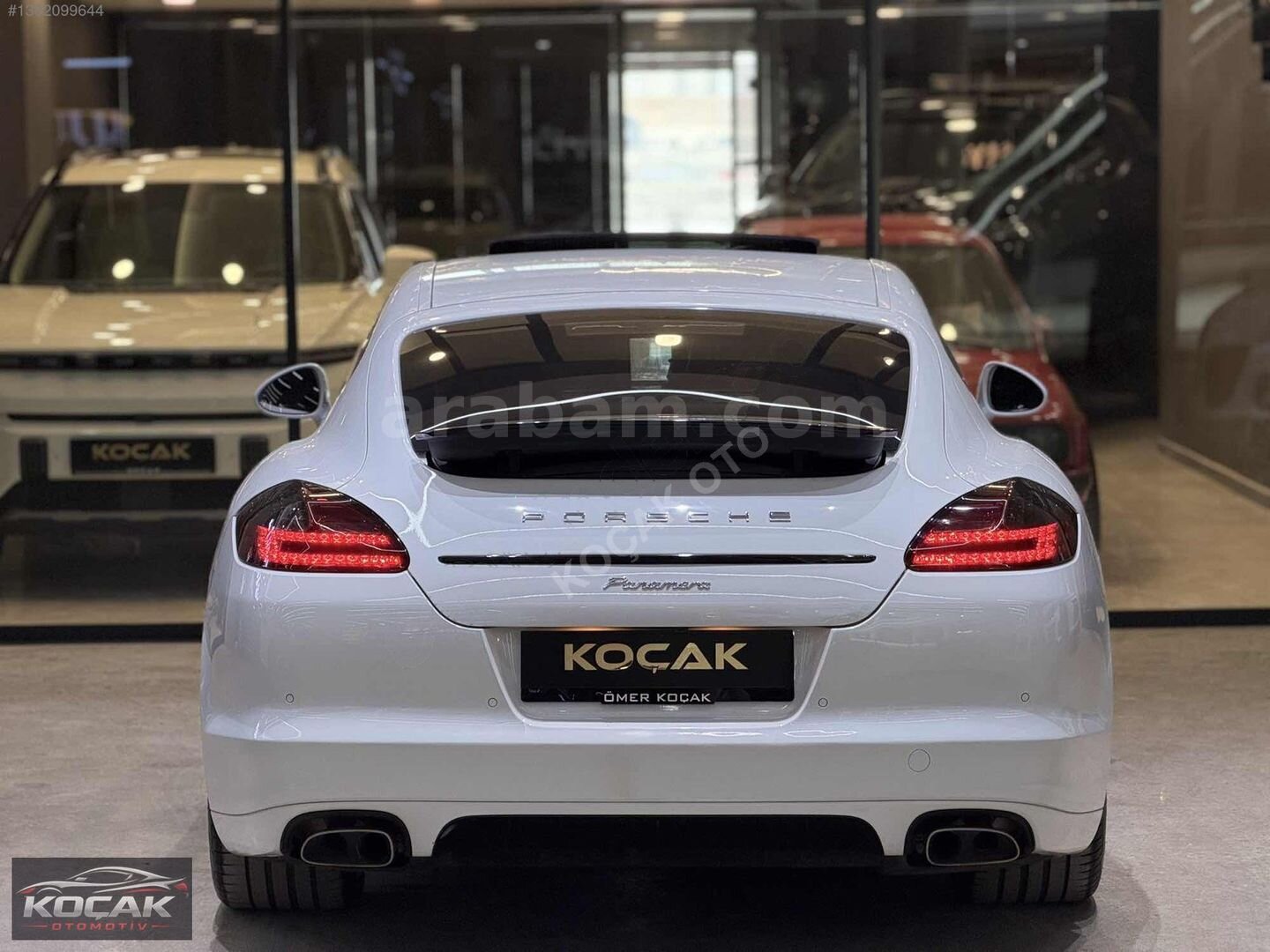 Galeriden Porsche Panamera Diesel 2012 Model Ankara 79.000 km Beyaz 7