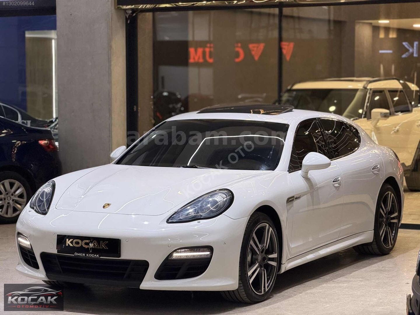 Galeriden Porsche Panamera Diesel 2012 Model Ankara 79.000 km Beyaz 3