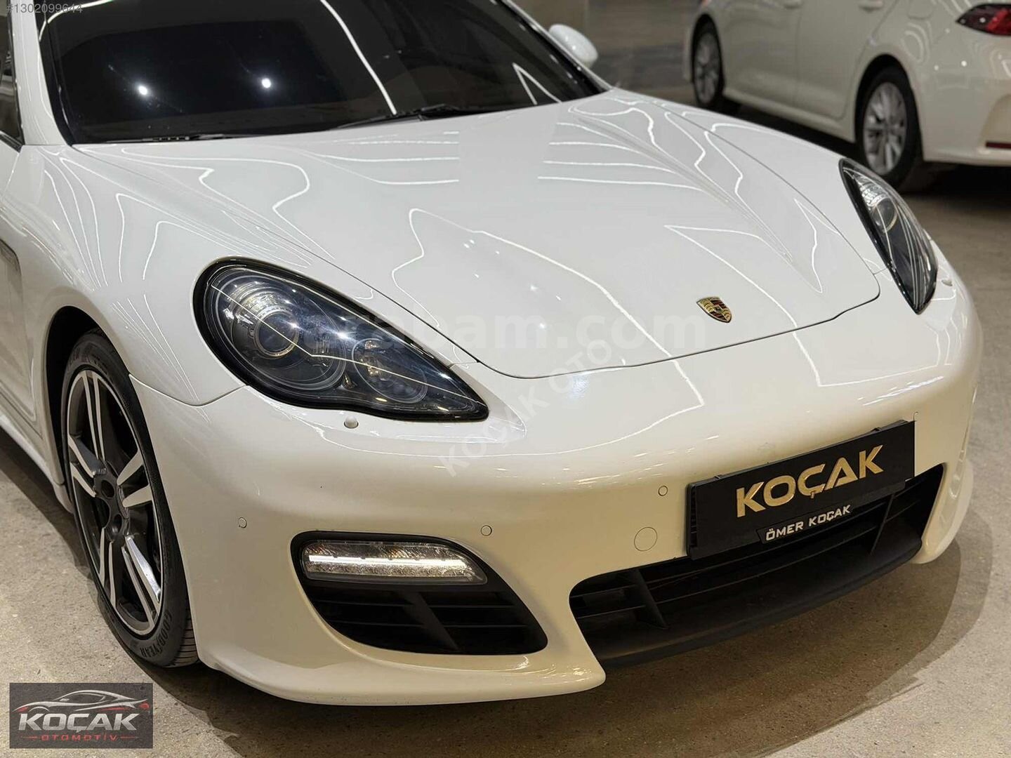 Galeriden Porsche Panamera Diesel 2012 Model Ankara 79.000 km Beyaz 6