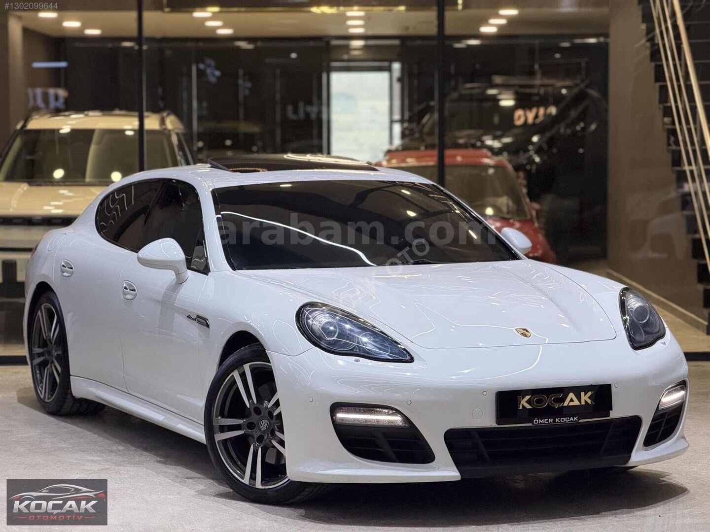 Galeriden Porsche Panamera Diesel 2012 Model Ankara 79.000 km Beyaz 4