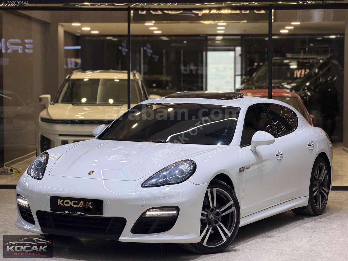 Galeriden Porsche Panamera Diesel 2012 Model Ankara 79.000 km Beyaz 5