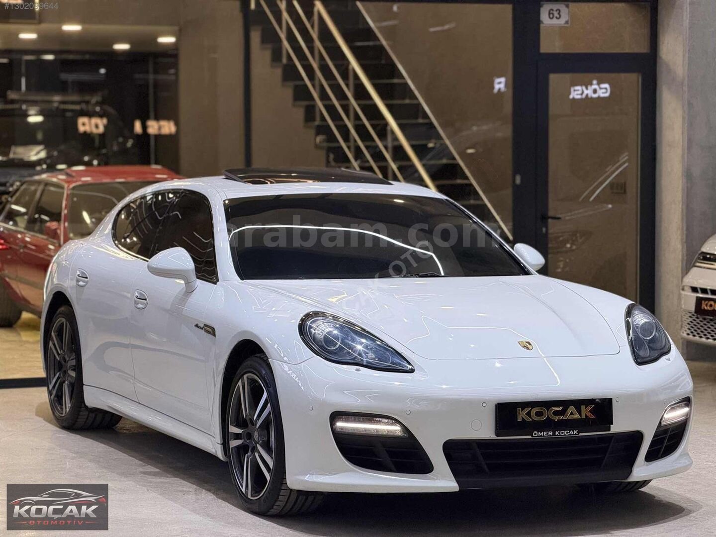 Galeriden Porsche Panamera Diesel 2012 Model Ankara 79.000 km Beyaz 2