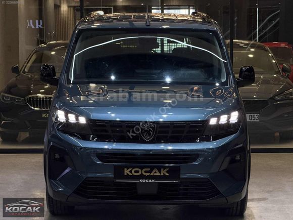KOÇAK / 2025 PEUGEOT RİFTER ALLURE 9.xxx HATASIZ MAKYAJLI