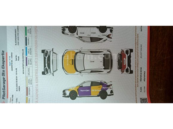 Sahibinden Honda Civic 1.6i VTEC LS 2006 Model