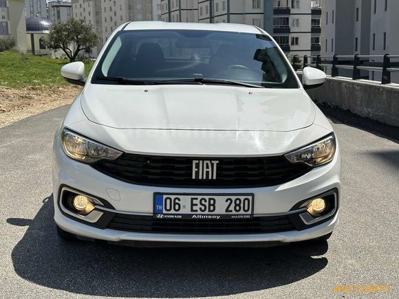** FETCAR ** 2022 FİAT EGEA EASY PLUS OTM. ! HATASIZ-BOYASIZ !