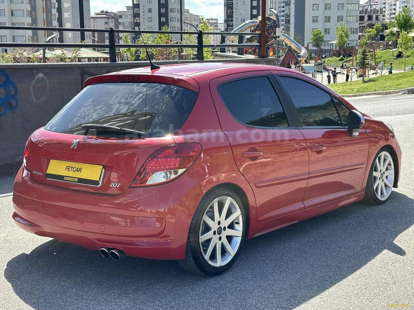 Galeriden Peugeot 207 1.4 HDi Trendy 2008 Model Kahramanmaraş 267.000 km Kırmızı 6