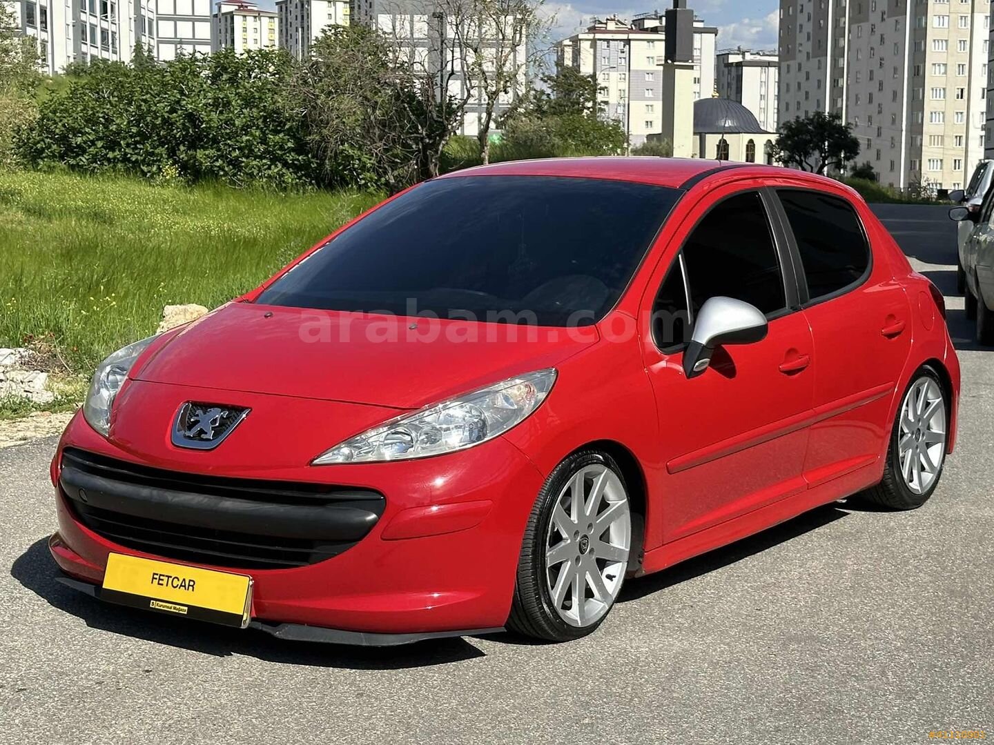 Galeriden Peugeot 207 1.4 HDi Trendy 2008 Model Kahramanmaraş 267.000 km Kırmızı 4