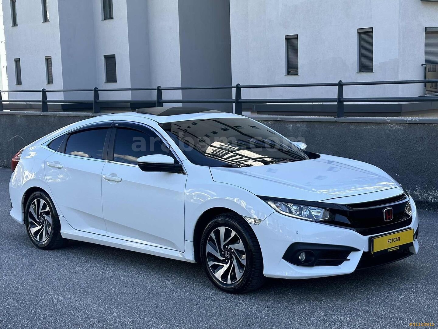 Galeriden Honda Civic 1.6i VTEC Elegance 2018 Model Kahramanmaraş 148.000 km Beyaz 3