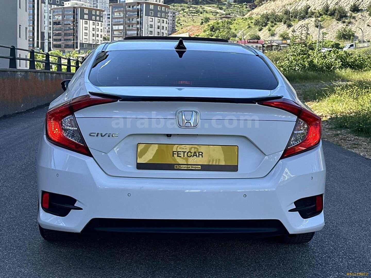 Galeriden Honda Civic 1.6i VTEC Elegance 2018 Model Kahramanmaraş 148.000 km Beyaz 7
