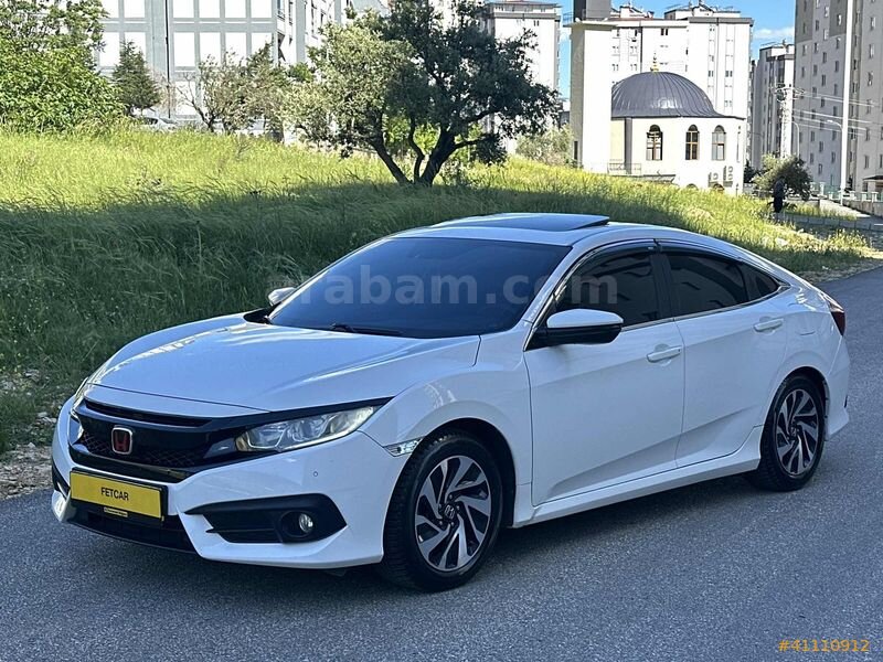 Galeriden Honda Civic 1.6i VTEC Elegance 2018 Model Kahramanmaraş 148.000 km Beyaz