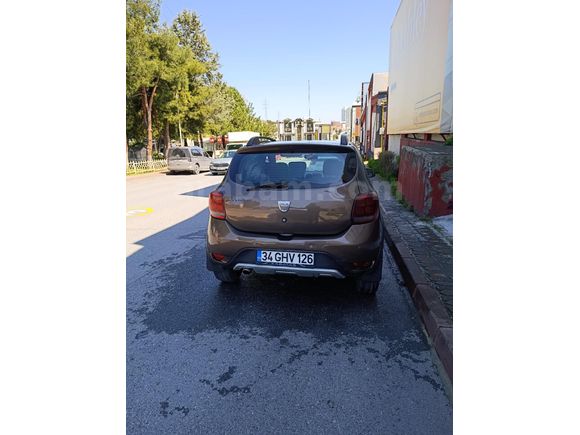 Sahibinden Dacia Sandero 1.5 dCi Stepway 2016 Model   Kahverengi