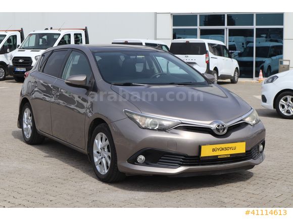 BÜYÜKSOYLU FİLO/2016 TOYOTA AURİS 1.6 ACTİVE SKYPACK CAM TAVAN