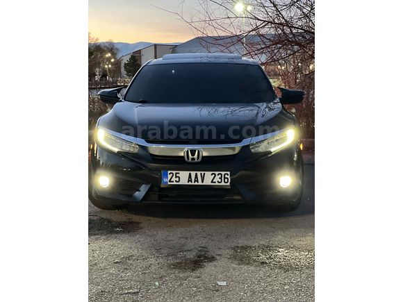 Sahibinden Honda Civic 1.6i VTEC Executive 2019 Model Erzurum 60.000 km Siyah