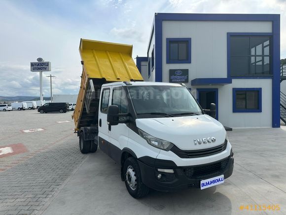 BÜYÜKSOYLU FİLO/2020 IVECO DAILY 70C18 3750 ÇİFT KABİN DAMPERLİ