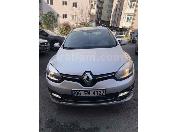 Sahibinden Renault Megane 1.5 dCi Touch Plus 2015 Model  105.000 km Gri (metalik)
