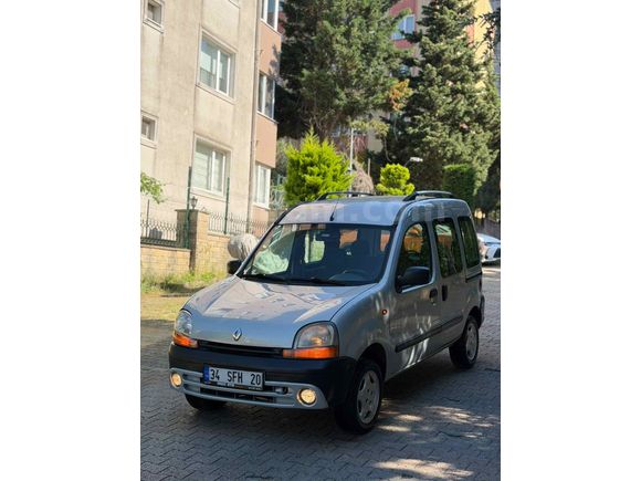 OTOMOBİL RUHSATLI 2001 KANGOO 1.4 PAMPA 2 AİRBAG+ABS+KLİMA+LPG+2 CAM OTOMATİK K.KART 12
